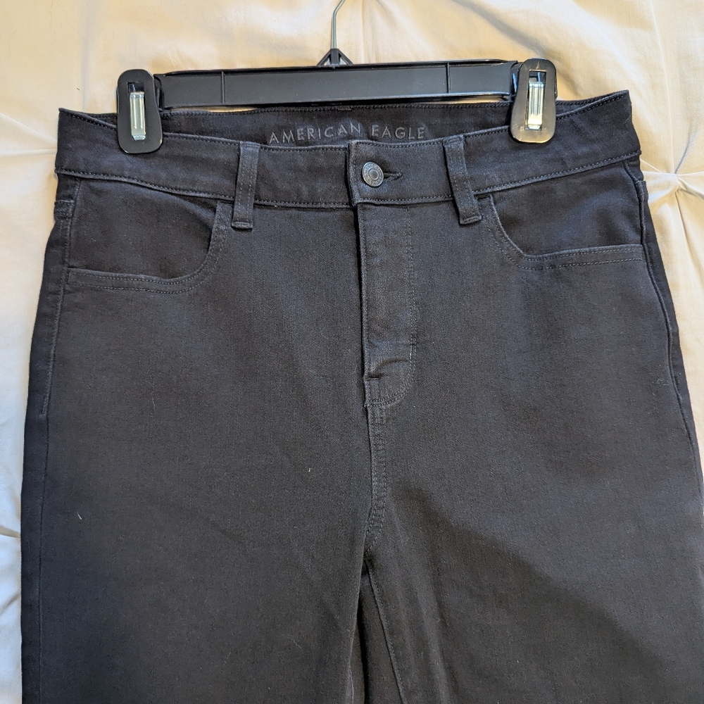 American Eagle Black High Rise Jegging 10s
